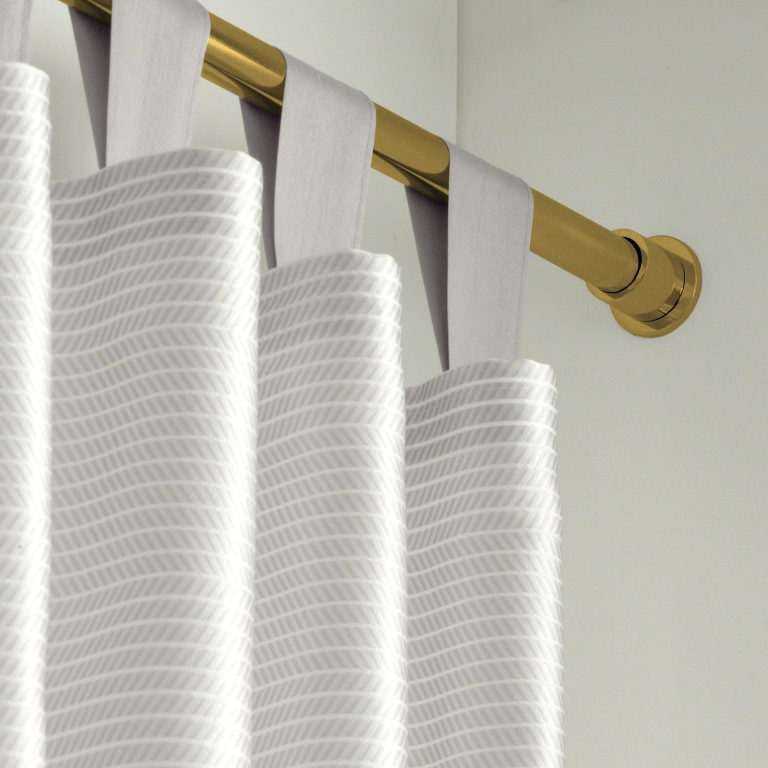 Gardinia Wandlager Chicago, Messing-Matt, für 20 mm Stangen. Zubehör für Stilgarnituren.