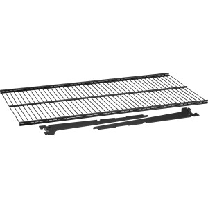 Metall-Drahtgitterboden 60 cm x 33 cm x 7,2 cm Schwarz