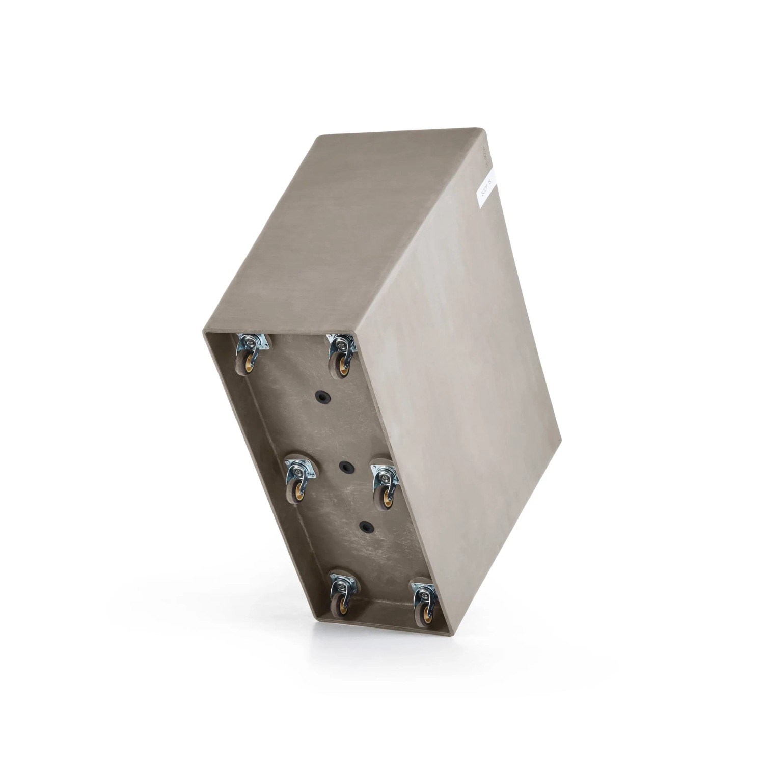 Ecopots Pflanztopf Paris Rollen Braungrau 85 cm x 40 cm x 65 cm_4