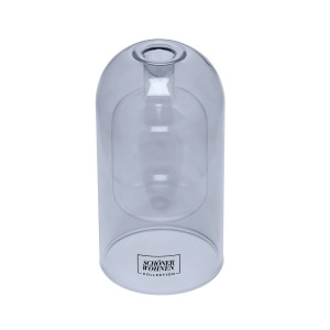 Schöner Wohnen Raumduft Cotton im blauen Glasdiffuser (130 ml).