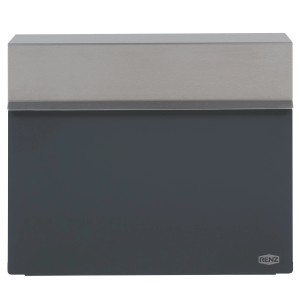 Renz Briefkasten Piazza S Anthrazit 31,3 cm x 37,5 cm x 11,5 cm