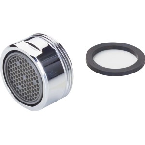 Mischdüse M24 für baliv Kaltwasserventil KV-4010, Chrom, mit Dichtung