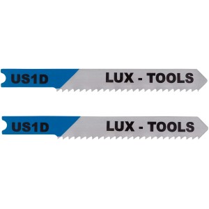 2 LUX Stichsägeblätter Metall Grobschnitt mit U-Schaft für Metallsägen.