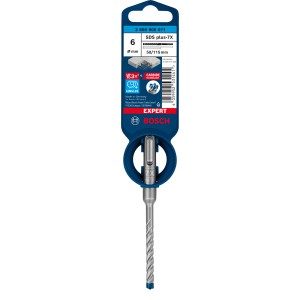 Bosch Expert Hammerbohrer SDS Plus-7X, 6mm, für Stein und Beton.