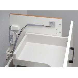 Pelipal LED-Beleuchtungs-Set Quickset 357 für Badmöbel, inkl. Trafo und Touchsensor.