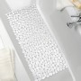 Transparente Wenko Wanneneinlage Paradise, 71x36cm, mit Anti-Rutsch-Struktur für sicheren Halt in der Badewanne.