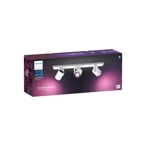 Philips Hue Smart-LED-Deckenleuchte Argenta White & Color Ambiance 3er Spot