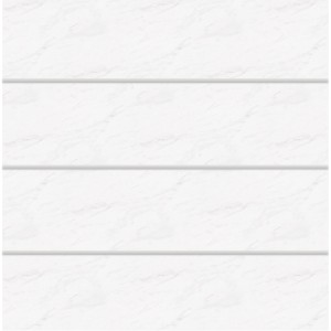 Sichtschutzzaun-Element Board XL Zaun-Set Marmor 180 cm x 180 cm