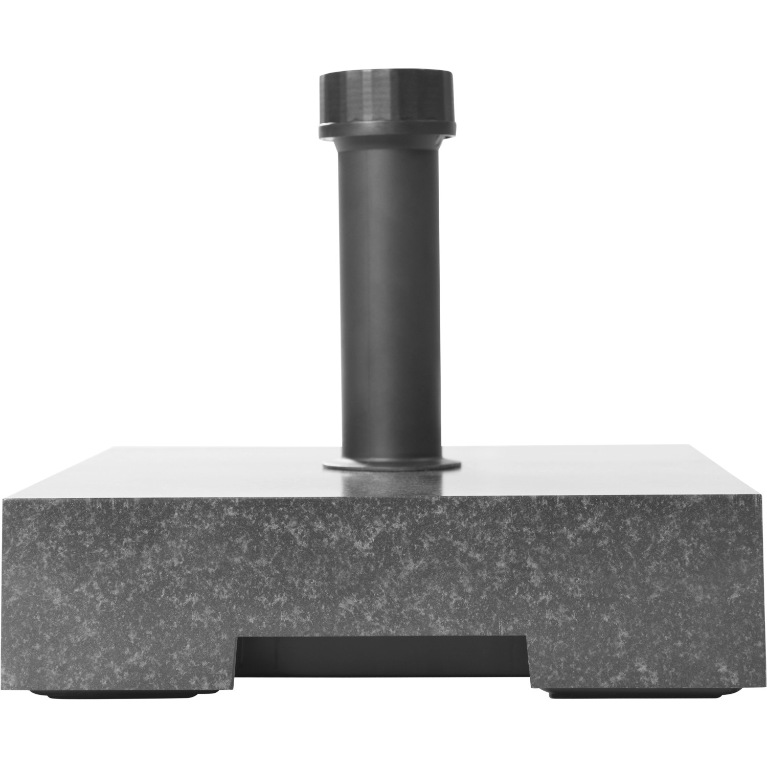 Doppler Betonsockel Kunststoffumm. inkl. Rollen GranitOptik +/ 40 kg
