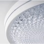 Weiße LED-Deckenleuchte Boise (51 cm) von Näve mit Acryl-Diffusor für Wohn- und Geschäftsräume.