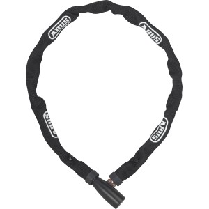 Abus Kettenschloss CH Lock 3404: Robustes Fahrradschloss mit Textilummantelung und Zylinder.