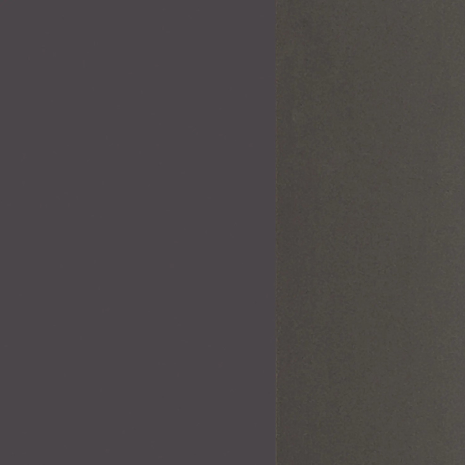 Farbmuster: Matt Grau und Graphitgrau des Held Möbel Waschtisch-Sets Verona.