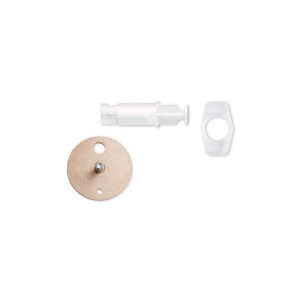 Tesa Ersatzbefestigungskit Bath Spare BK 73, 3-teilig, aus Kupfer für Klebehaken.