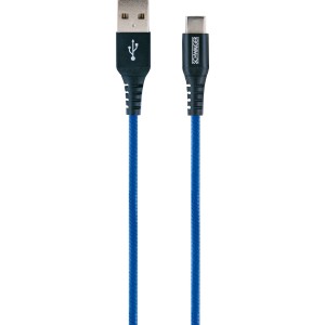 Blaues Type C Sync & Ladekabel, 1,2 m, für Handy-Zubehör.