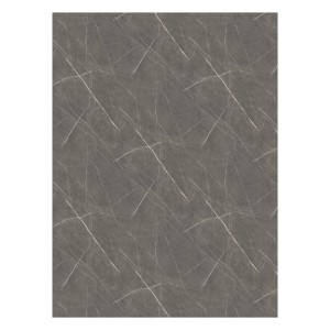 Kaindl Arbeitsplatte Pietra Grey, 60 cm breit, Steinoptik mit weißen Marmorierungen.