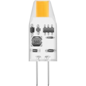 Osram LED-Leuchtmittel G4, 1W, warmweiß, 100lm. Kompakte LED Lampe für G4 Fassung.