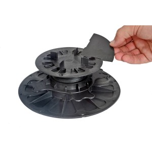 GS Terrassen Ausgleichscheibe (1mm) für Plattenlager, zum Ausgleich leichter Unebenheiten.