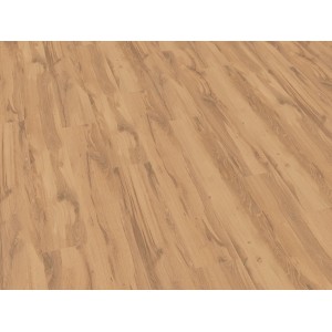 Laminatboden Excellent Eiche Desert, 8 mm stark, mit Holzstruktur und Maserung.