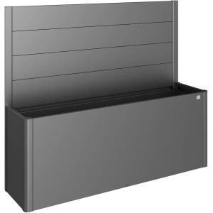 Biohort Sichtschutz Pflanzbeet Belvedere o. Acrylglas Gr. 200 Dunkelgr.-Metallic