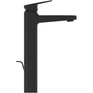 Ideal Standard Waschtischarmatur Ceraplan, H250, Schwarz Matt mit Ablaufgarnitur.