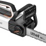 Litheli Akku-Kettensäge mit 2 Akkus (2.0Ah). Kompakte Bauweise, ideal für Gartenarbeiten.