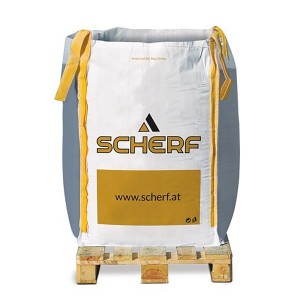 Scherf Filterkies Big Bag (1.000 kg) auf Palette, geeignet für Pool Filteranlagen.