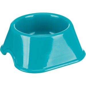 Türkiser Trixie Kunststoffnapf, 200 ml, ø 9 cm für Kleintiere.