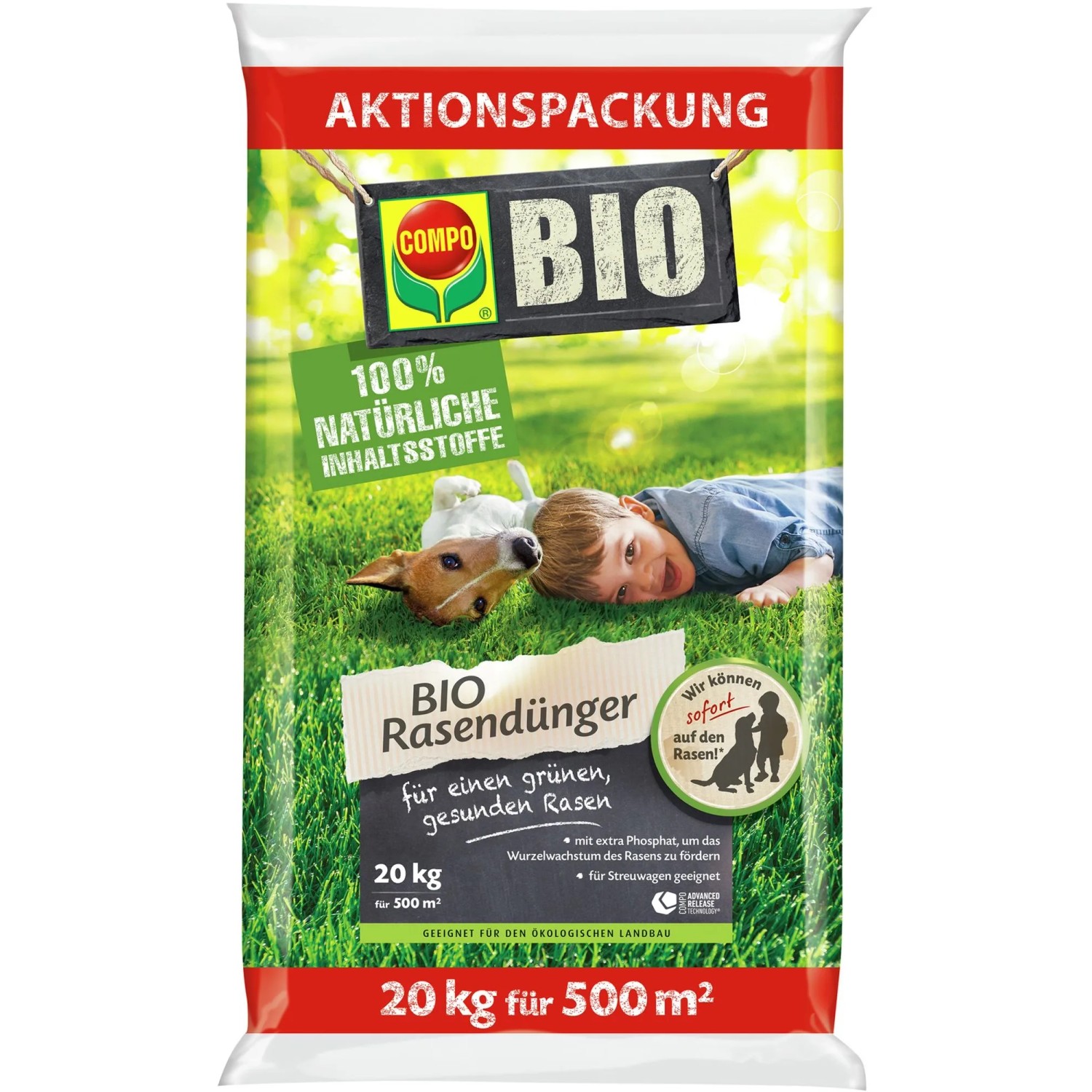 Compo Bio Rasendnger Aktion 20 kg kaufen bei OBI