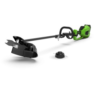 Greenworks Akku-Trimmer-Set GD40BCK2X 40 V mit Trimmerkopf und Messerkopf