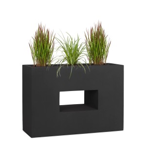 Pflanzwerk® Pflanzkübel Vista 53 cm x 75 cm x 27 cm Anthrazit