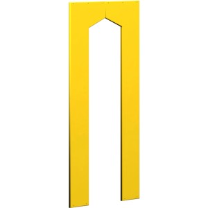 Gelbe Winnetoo Türwand 90x138cm für Spielturm, Zubehör für Gartenspielgeräte.