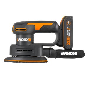 Worx Dreieckschleifer WX822 20 V Akku-Schleifmaschine für Holz, Ecken und Kanten.