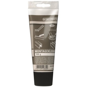 Tube Decorate Montagekleber, 350g, für Zierprofile, Rosetten und Spiegel.