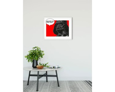 Komar Star Wars Classic Comic Quote Java – Wandbild 50 X 70 Cm, Poster, Kunstdruck Ohne Rahmen