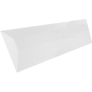 Styropor Keil für Pool Handlauf, ca. 100x13,5x5cm, weiße Hohlkehle.