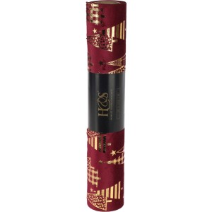 Dekostoff 3-fach Sortiert 28 cm x 150 cm Rot-Grün