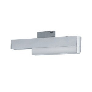 Paulmann URail Spotadapter, Chrom matt, für Schienensysteme, Zigbee Smart Home kompatibel.