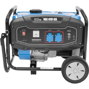 Güde Stromerzeuger GSE 4701 RS Benzin mit 2x 230V Anschlüssen, Reversierstarter und Voltmeter.