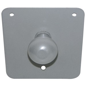 Eufab Wandhalterung für Fahrradträger, Stahl, zur platzsparenden Aufbewahrung.