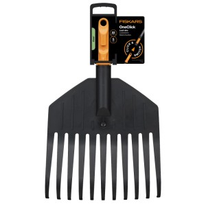 Fiskars Laubrechen Gr. S OneClick Orange-Schwarz