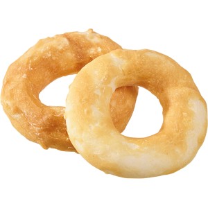 Zwei Kaukringel mit Huhn von Primox, Hunde-Snack für artgerechte Beschäftigung.