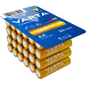 Varta Longlife Mignon (AA) Batterie 24 Stück