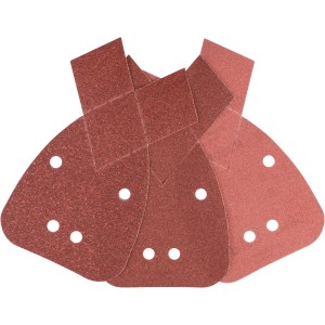 Bosch Multischleifblatt-Set DIY für Multischleifer, verschiedene Körnungen.