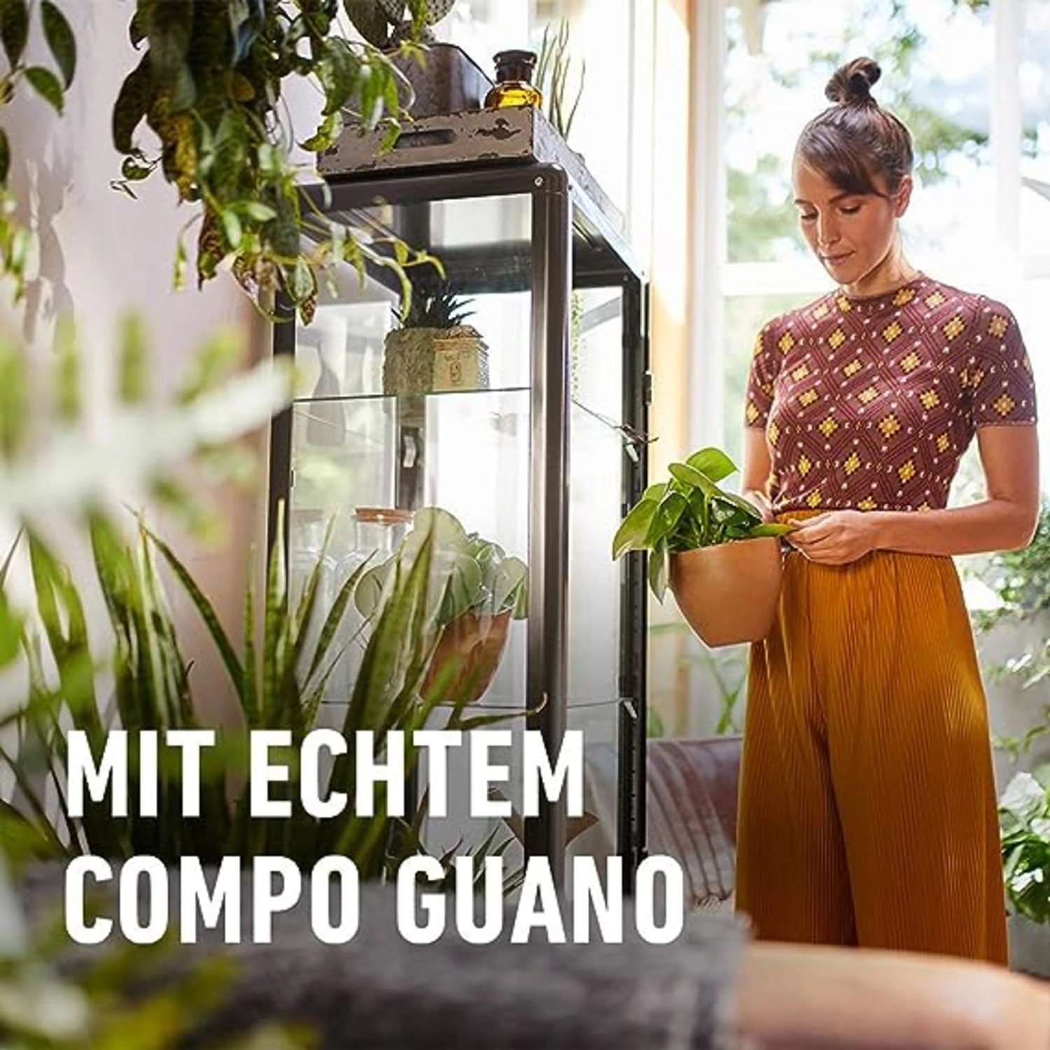 Compo Düngestäbchen für Grünpflanzen und Palmen mit Guano 30 Stäbchen_8