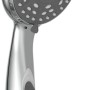 Schütte Aqua-2-Save Handbrause, Chrom, mit Wasserstopp für sparsames Duschen.