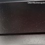 Detailaufnahme der Oberflächenoptik des anthrazitfarbenen Sojag Messina Pavillons.