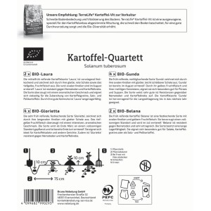 Kiepenkerl Pflanzkartoffel Quartett Bio, 12 St