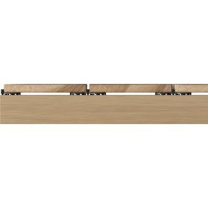 GS Terrassen Abstandshalter (4 mm, 100 Stk.) zwischen Holzdielen für gleichmäßigen Fugenabstand.