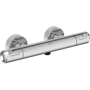 Ideal Standard Ceratherm T50 Brausethermostat, Aufputz, Chrom. Duscharmatur mit Verbrühschutz.