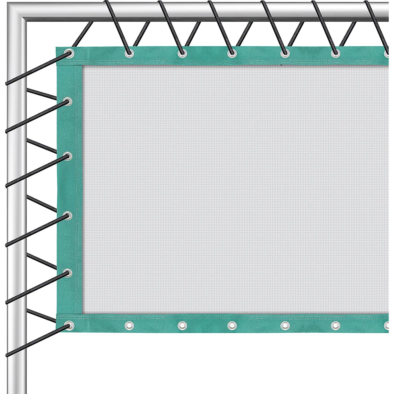 Beetex Gummi-Seil, 6mm x 6m, schwarz, zur Befestigung von Sonnenschutz und Abdeckplanen.